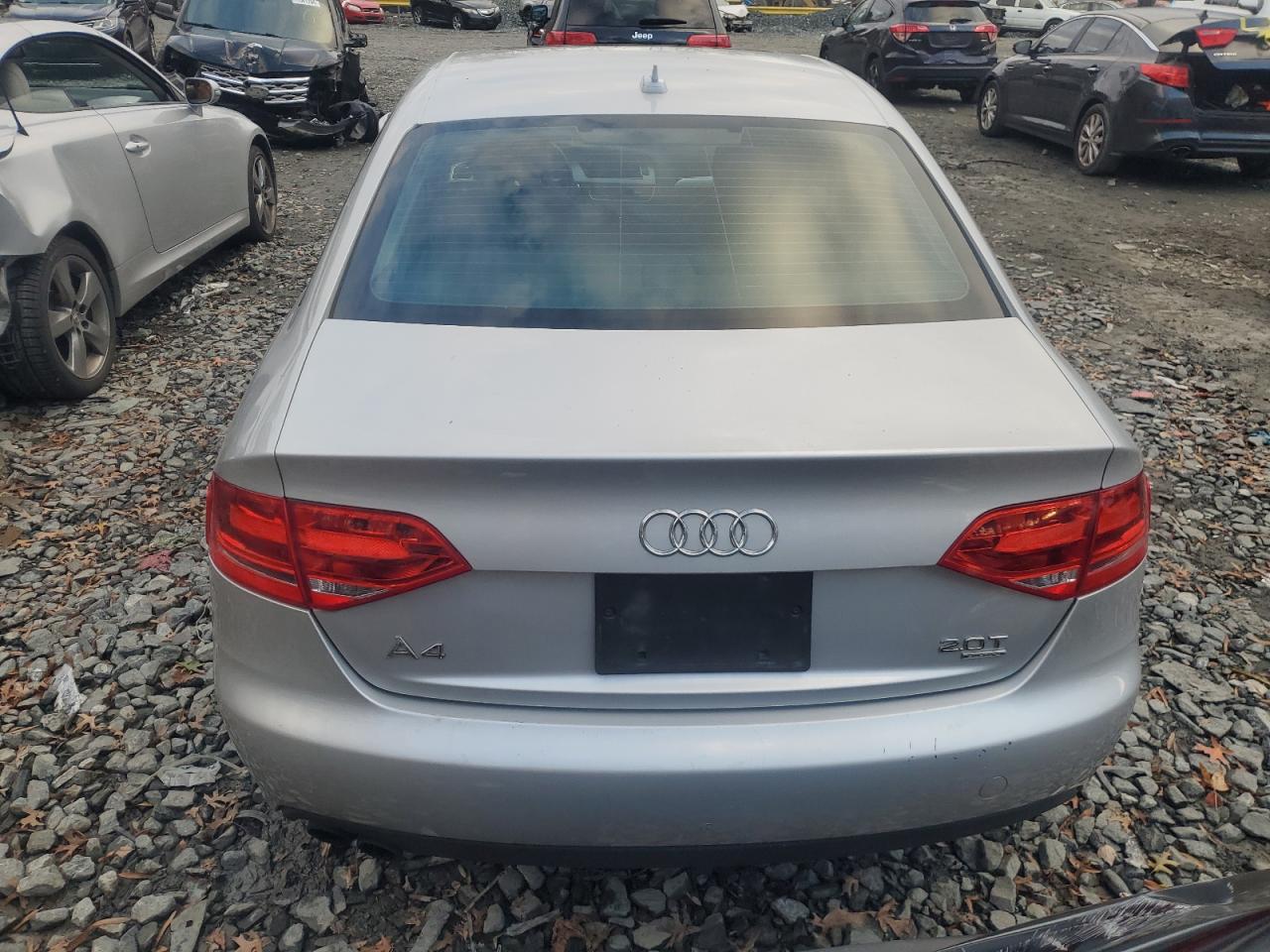 2010 Audi A4 VIN WAUBFAFL5AN038954 Copart auction photo, front end damage thumbnail 6