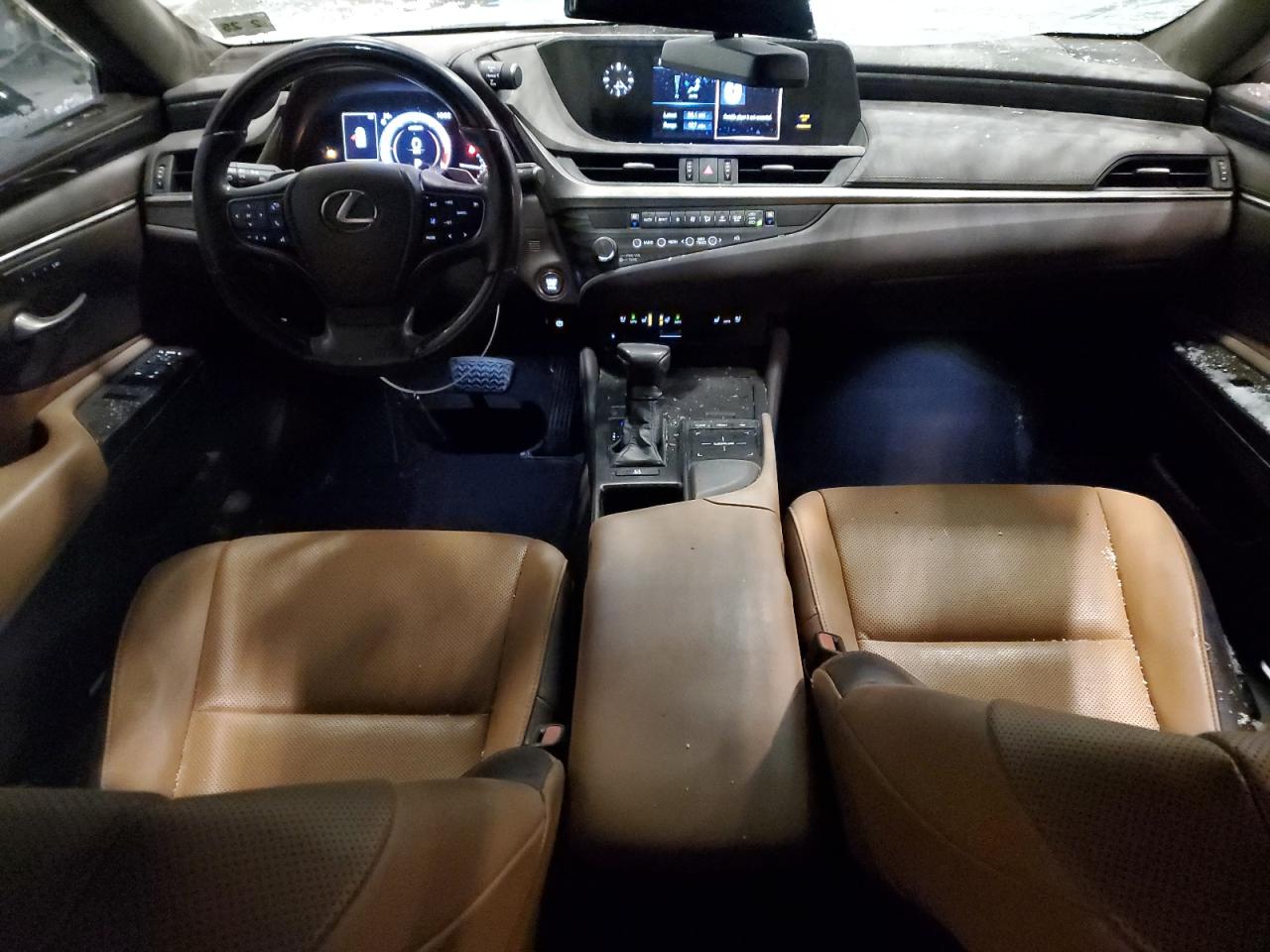 2020 Lexus ES VIN 58ADZ1B13LU060150 Copart auction photo, top/roof / front end damage thumbnail 8