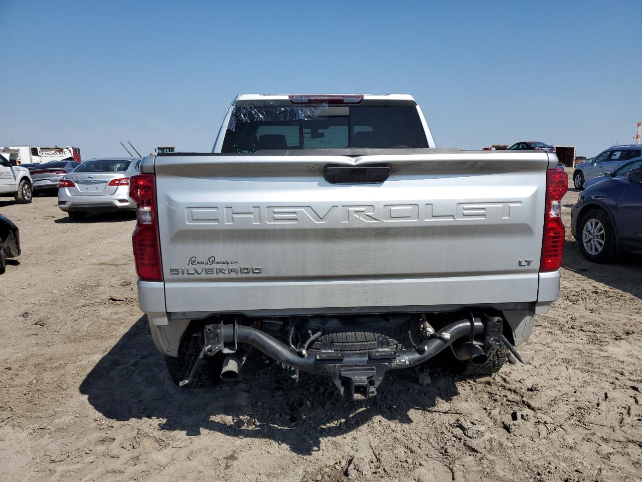 2019 Chevrolet Silverado VIN 3GCUYDED8KG296218 Copart auction photo, side / rear end damage thumbnail 6