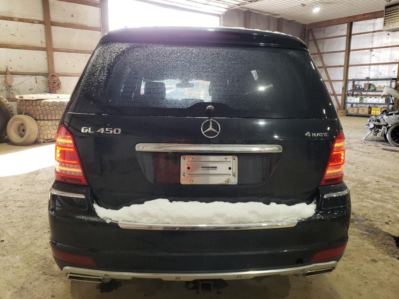 2011 Mercedes-Benz GL-klasse VIN 4JGBF7BEXBA714414 Copart auction photo, undercarriage damage thumbnail 6