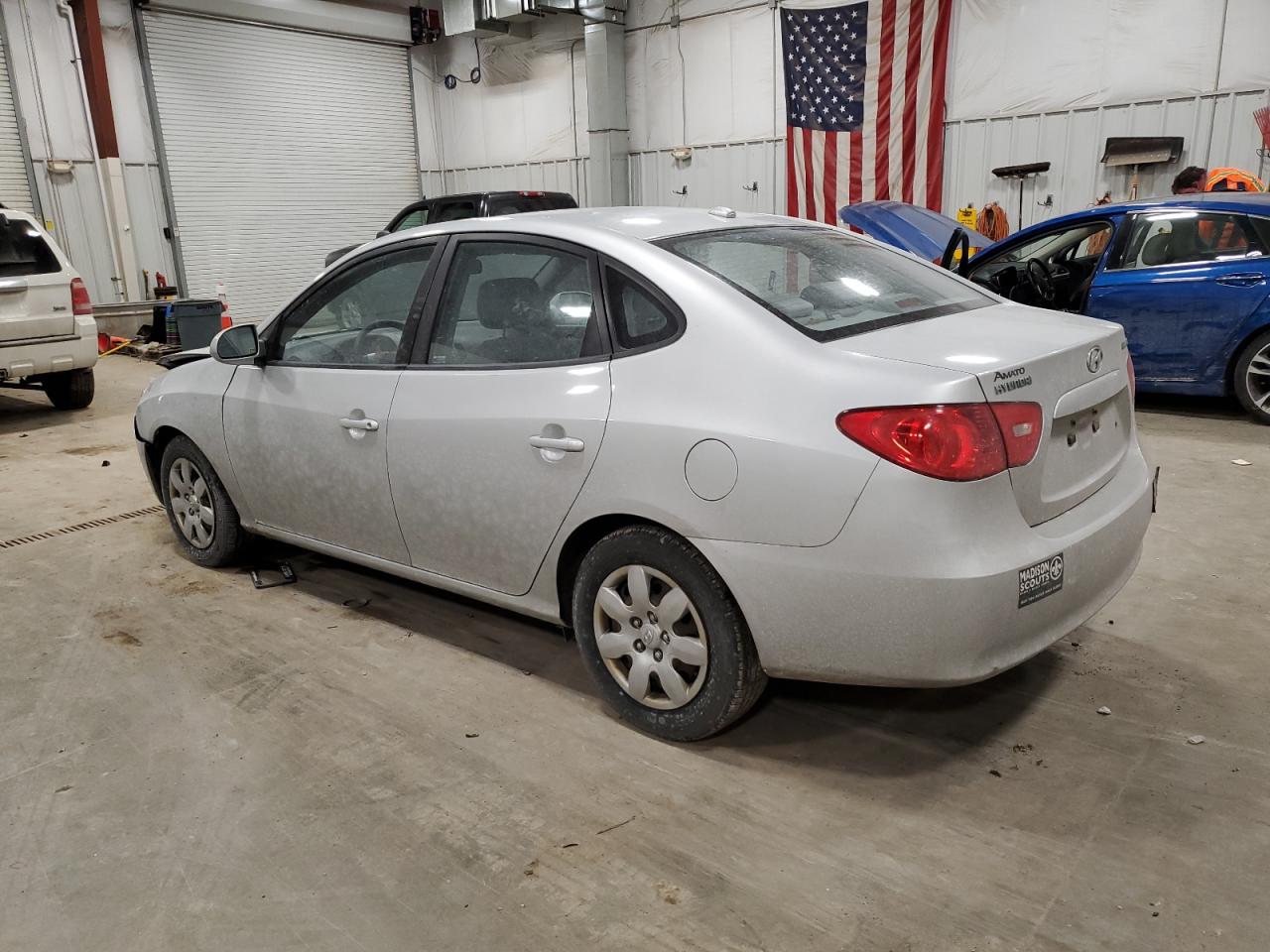 2009 Hyundai Elantra VIN KMHDU46D89U640630 Copart auction photo, front end damage thumbnail 2