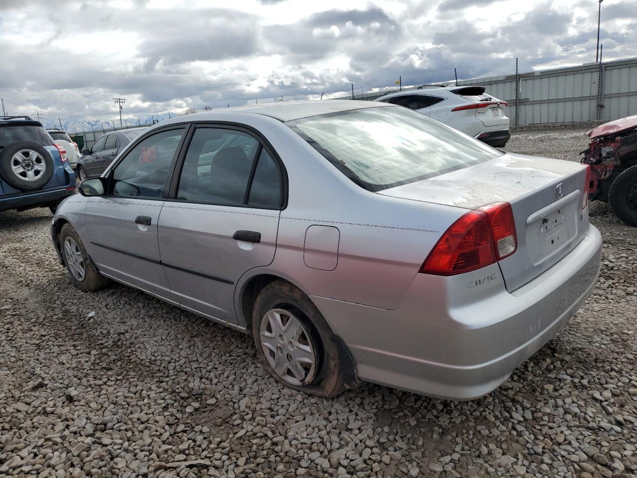 2004 Honda Civic VIN 2HGES16304H590744 Copart auction photo, front end damage thumbnail 2