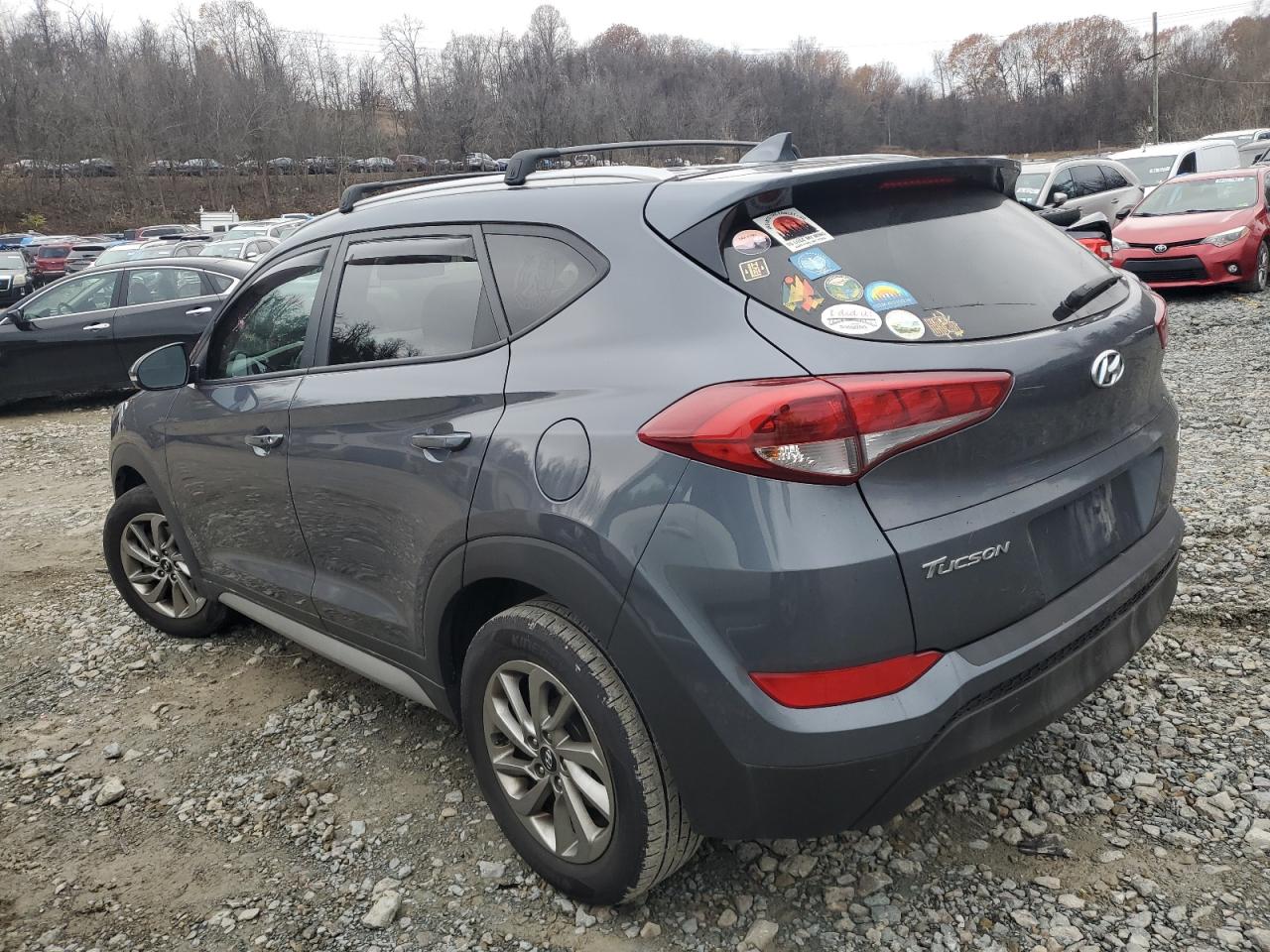 2018 Hyundai Tucson VIN KM8J3CA46JU721895 Copart auction photo, undercarriage damage thumbnail 2