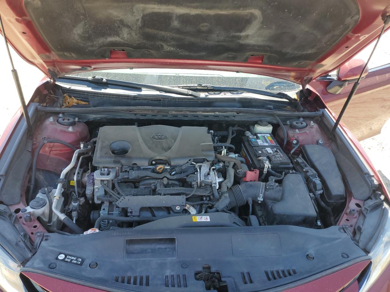 2018 Toyota Camry VIN 4T1B11HK2JU590452 Copart auction photo, rear end / side damage thumbnail 11