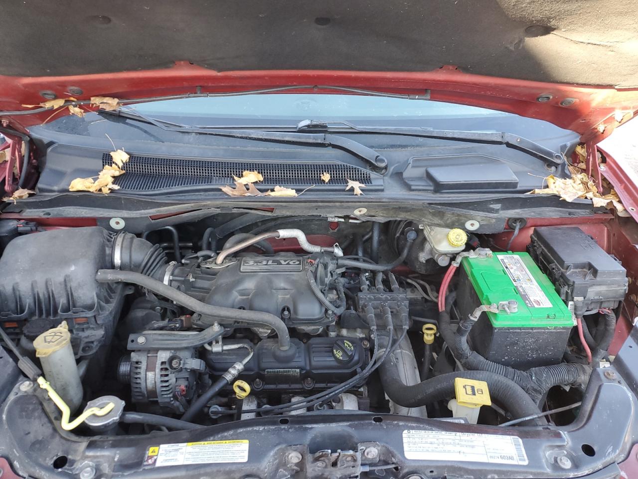 2009 Dodge Caravan VIN 2D8HN44E59R599922 Copart auction photo, front end damage thumbnail 12