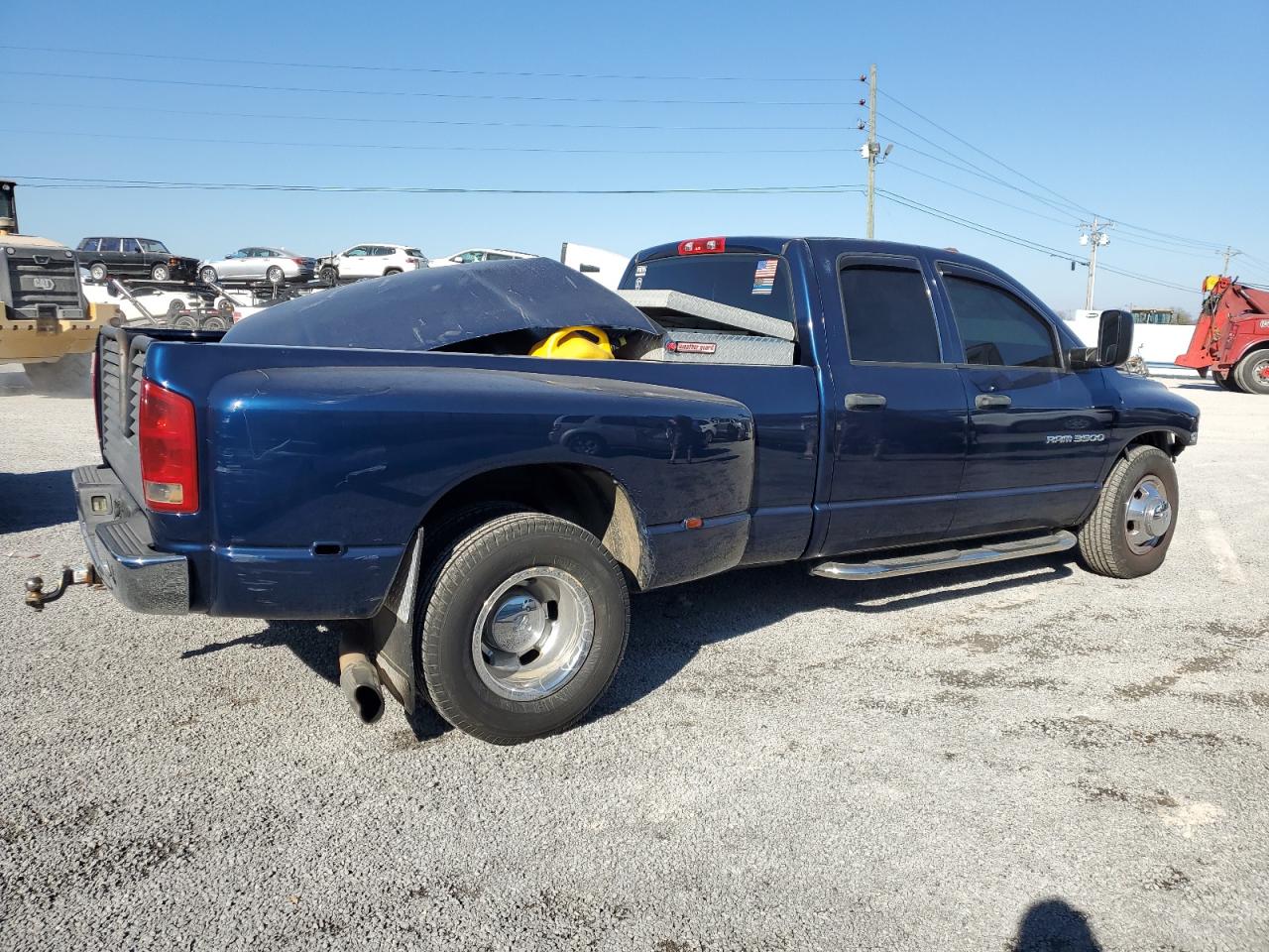 2003 Dodge RAM VIN 3D7MA48C73G839802 Copart auction photo, front end damage thumbnail 3