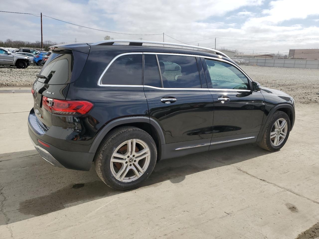 2021 Mercedes-Benz GLB VIN W1N4M4HB4MW104585 Copart auction photo, vandalism / rear end damage thumbnail 3