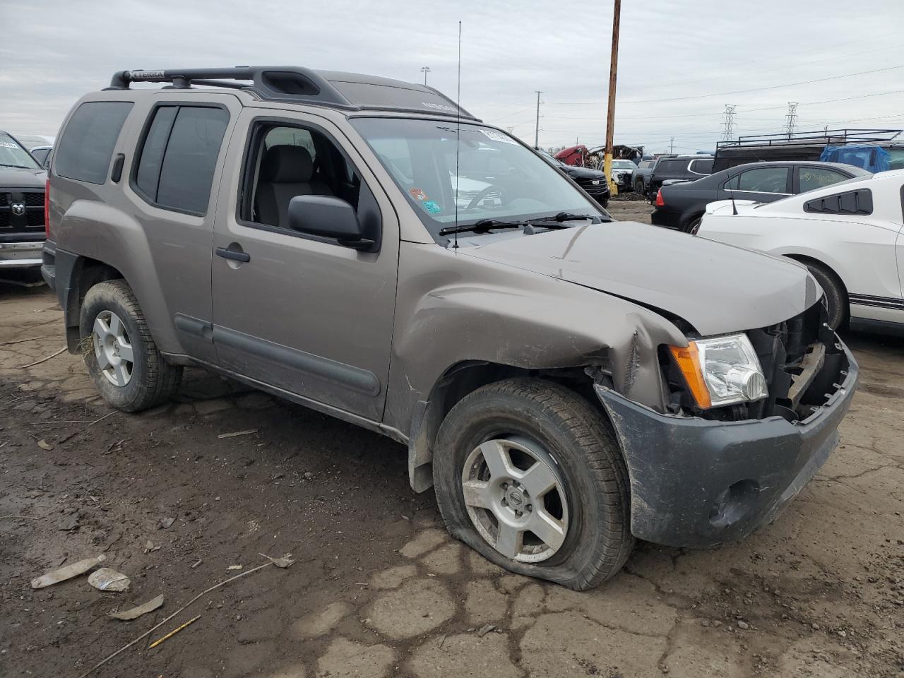 2006 Nissan XTerra VIN 5N1AN08W96C550752 Copart auction photo, front end / side damage thumbnail 4