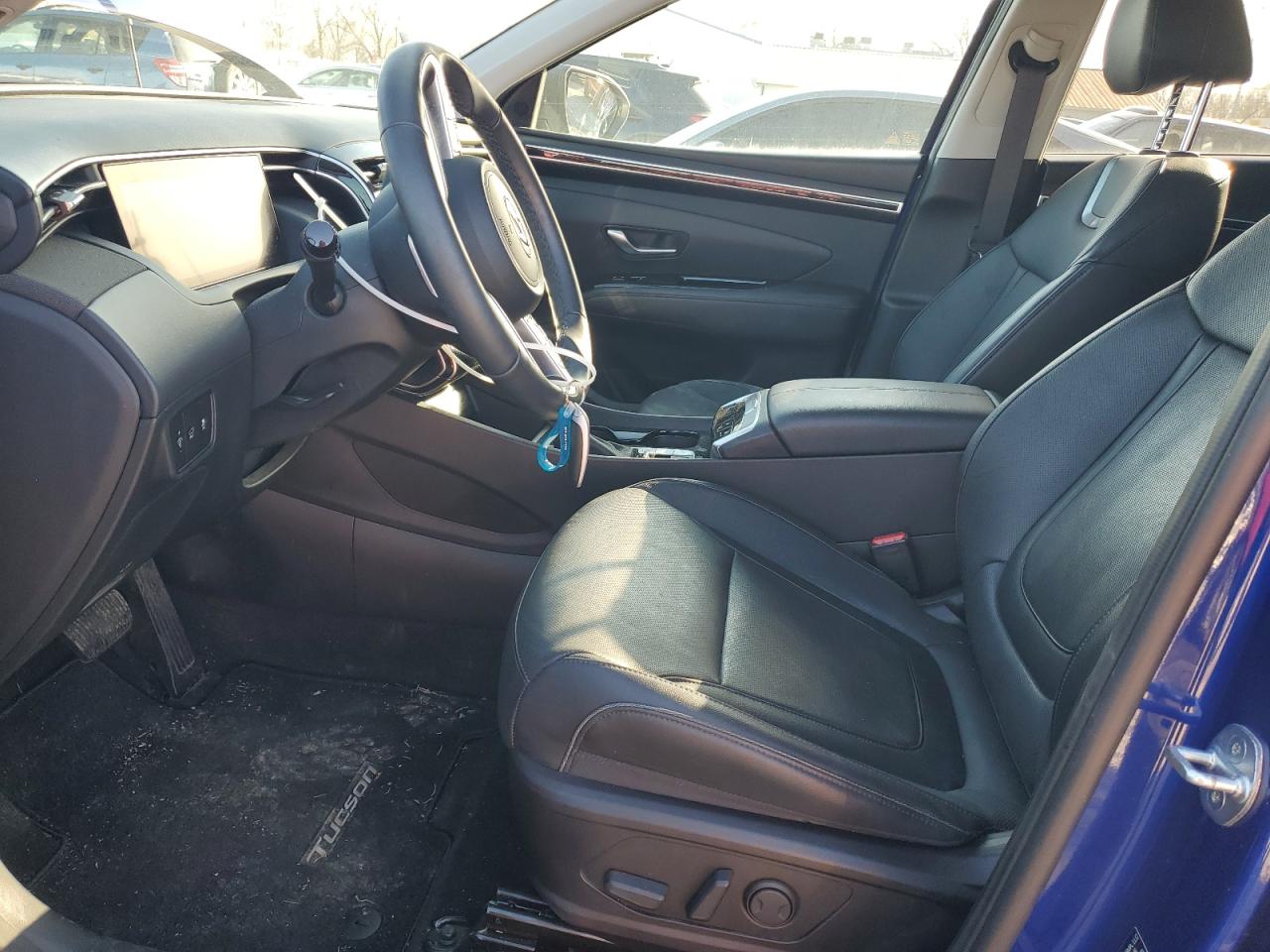 2022 Hyundai Tucson VIN 5NMJC3AE9NH029608 Copart auction photo, side damage thumbnail 7