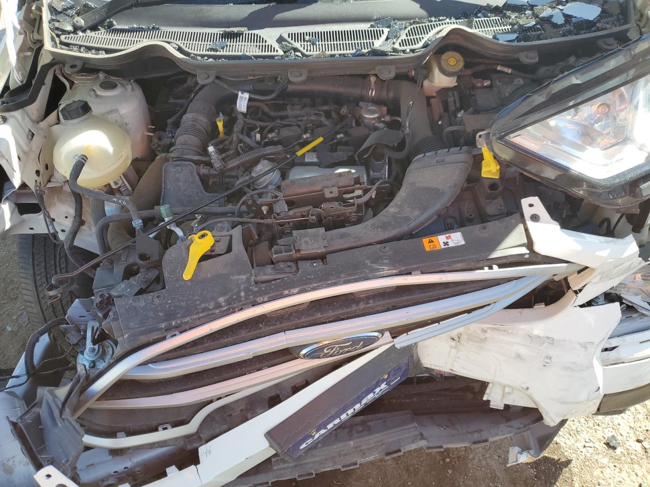 2021 Ford EcoSport VIN MAJ3S2GEXMC408908 Copart auction photo, front end damage thumbnail 11