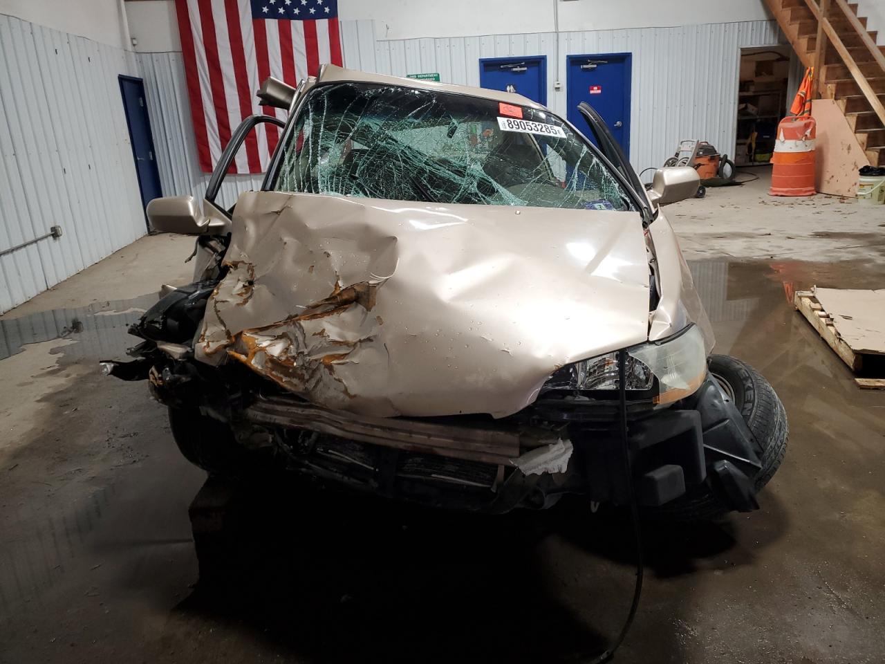 2002 Honda Accord VIN 1HGCG22582A018726 Copart auction photo, all over damage thumbnail 5