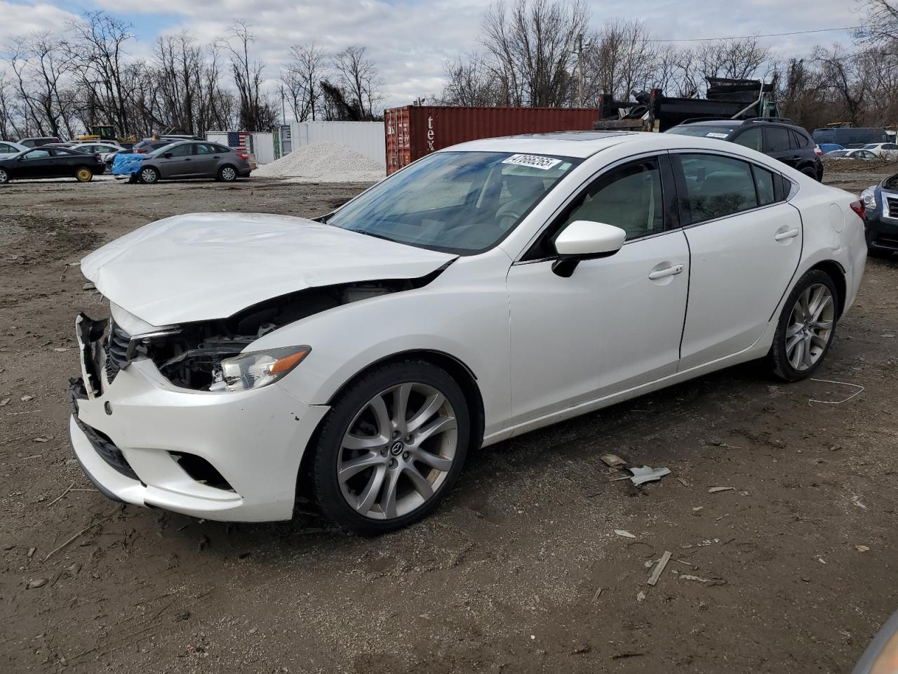 2016 Mazda 6 VIN JM1GJ1V57G1464137