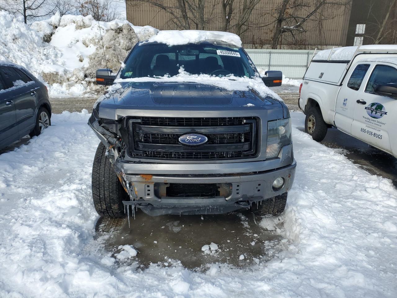 2013 Ford F-150 VIN 1FTFW1ET8DFD51551 Copart auction photo, front end / side damage thumbnail 5