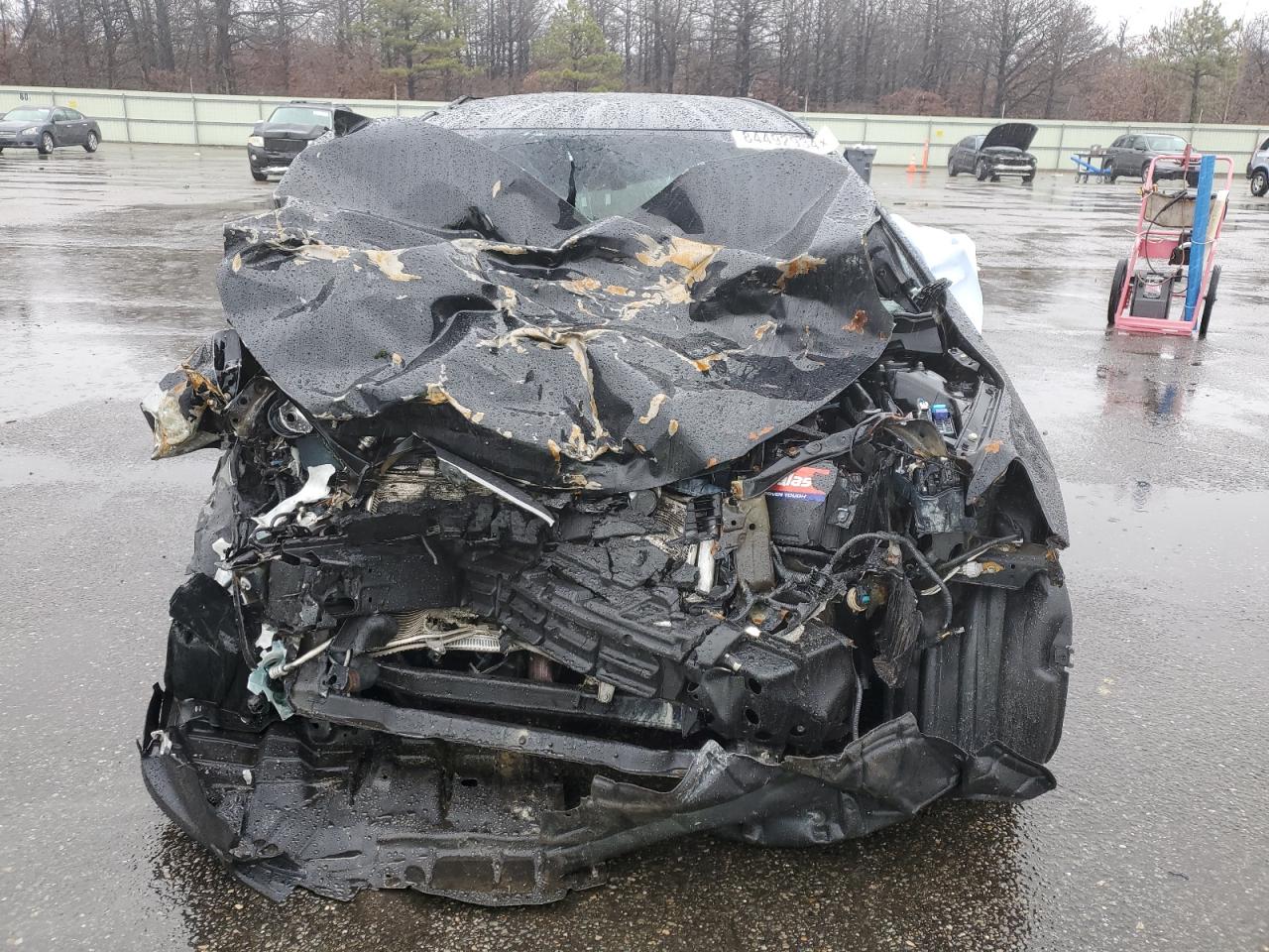 2017 Toyota Camry VIN 4T1BF1FK0HU301843 Copart auction photo, all over damage thumbnail 5