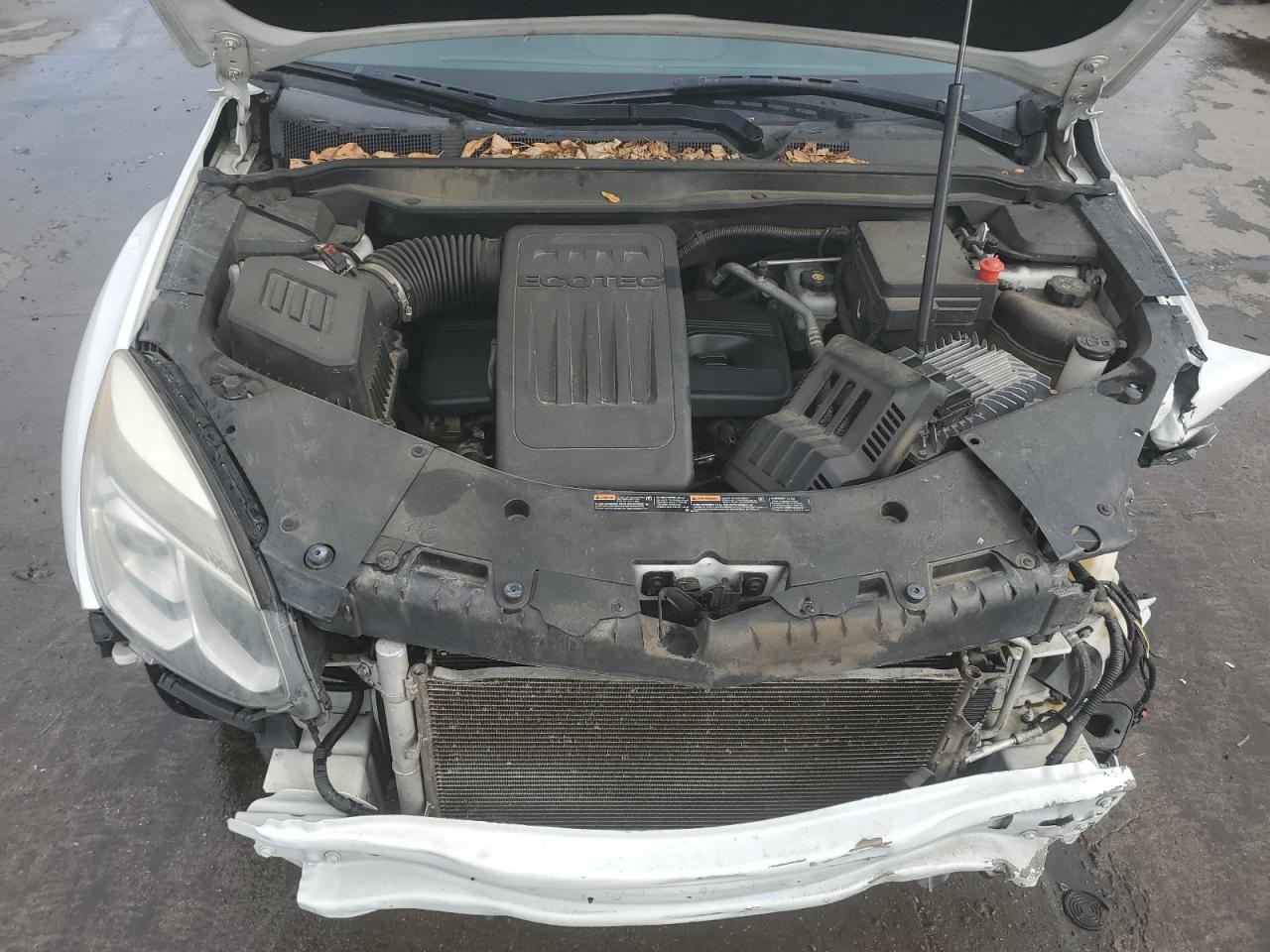2016 Chevrolet Equinox VIN 2GNALBEK6G1125415 Copart auction photo, front end / side damage thumbnail 12