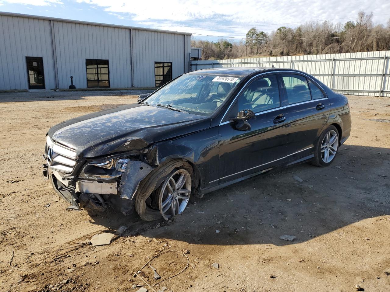 2013 Mercedes-Benz C-klasse VIN WDDGF8AB0DR273278 - Copart auction photo