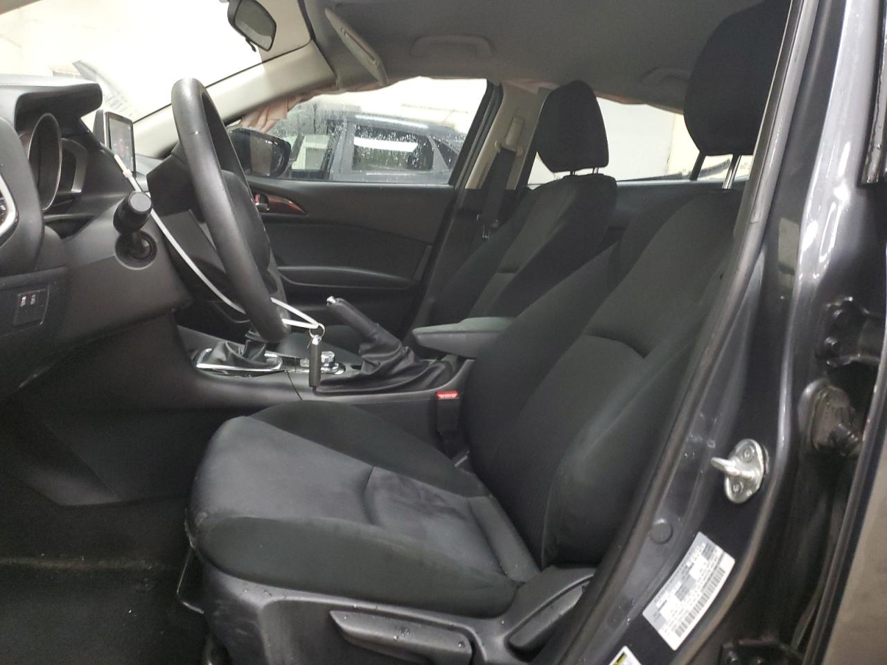 2015 Mazda 3 VIN 3MZBM1U75FM197454 Copart auction photo, side / rear end damage thumbnail 7