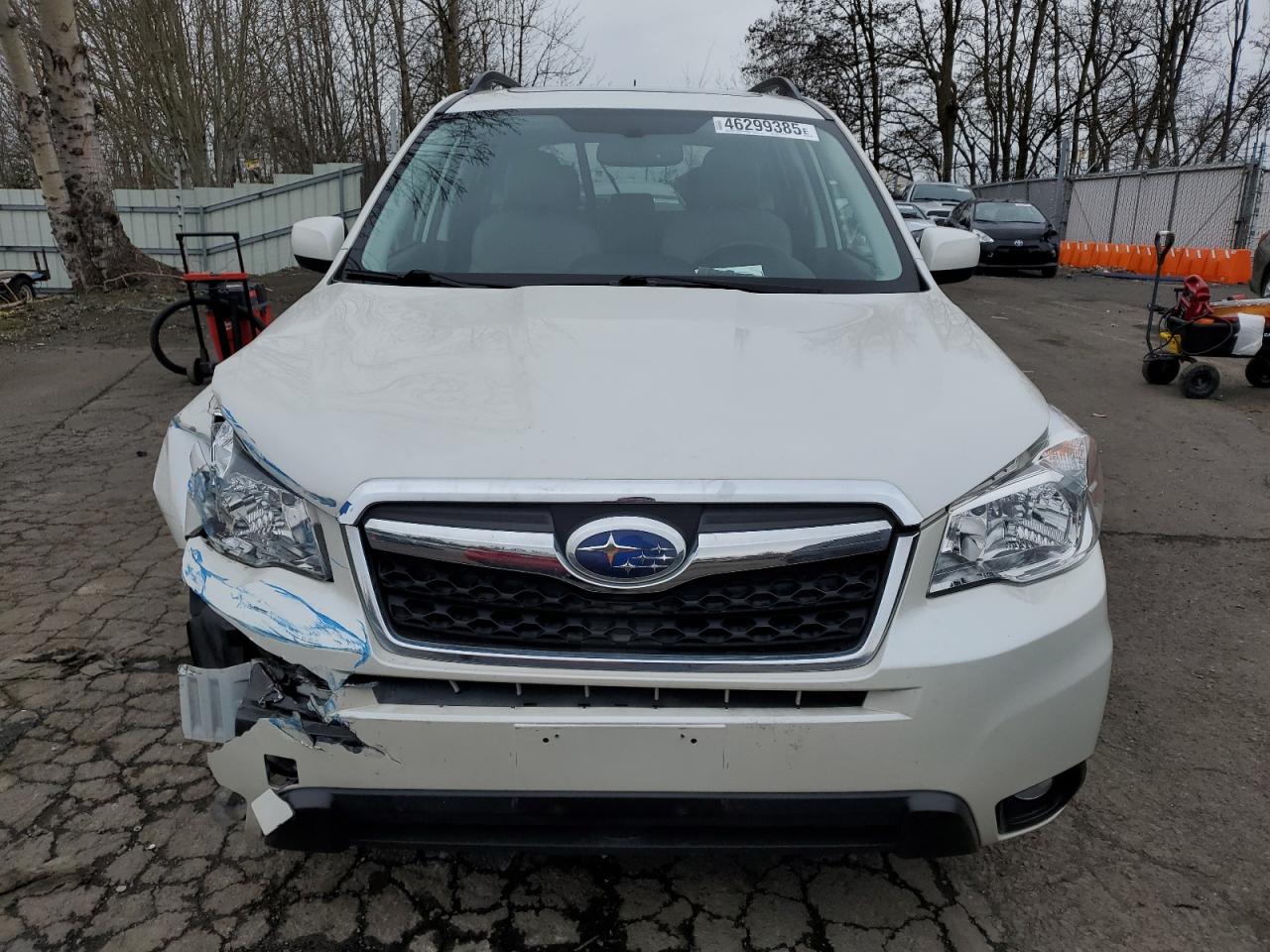 2015 Subaru Forester VIN JF2SJAHC4FH430037 Copart auction photo, front end damage thumbnail 5