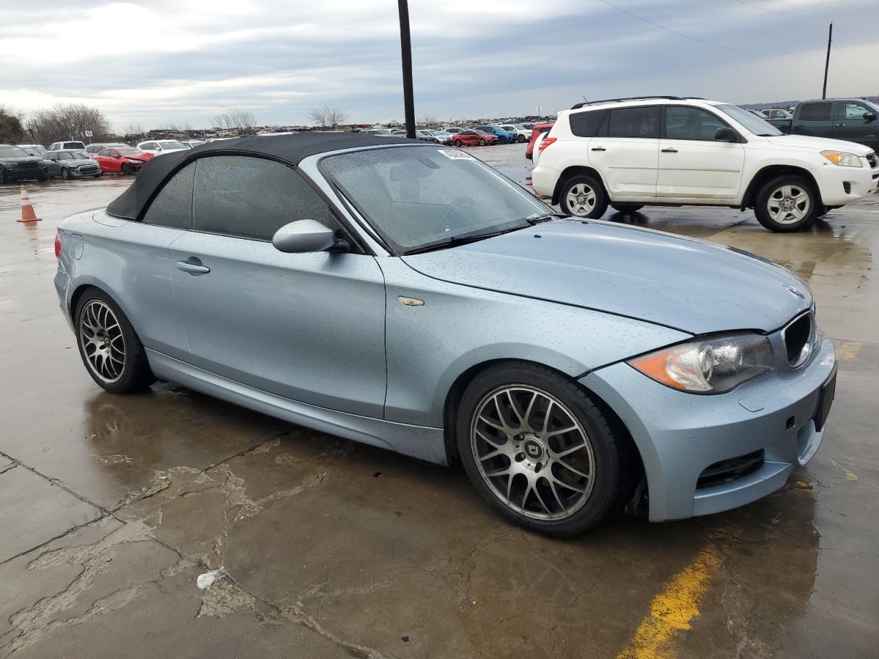 2009 BMW 1er VIN WBAUN93569VK40598 Copart auction photo, minor dent/scratches damage thumbnail 4