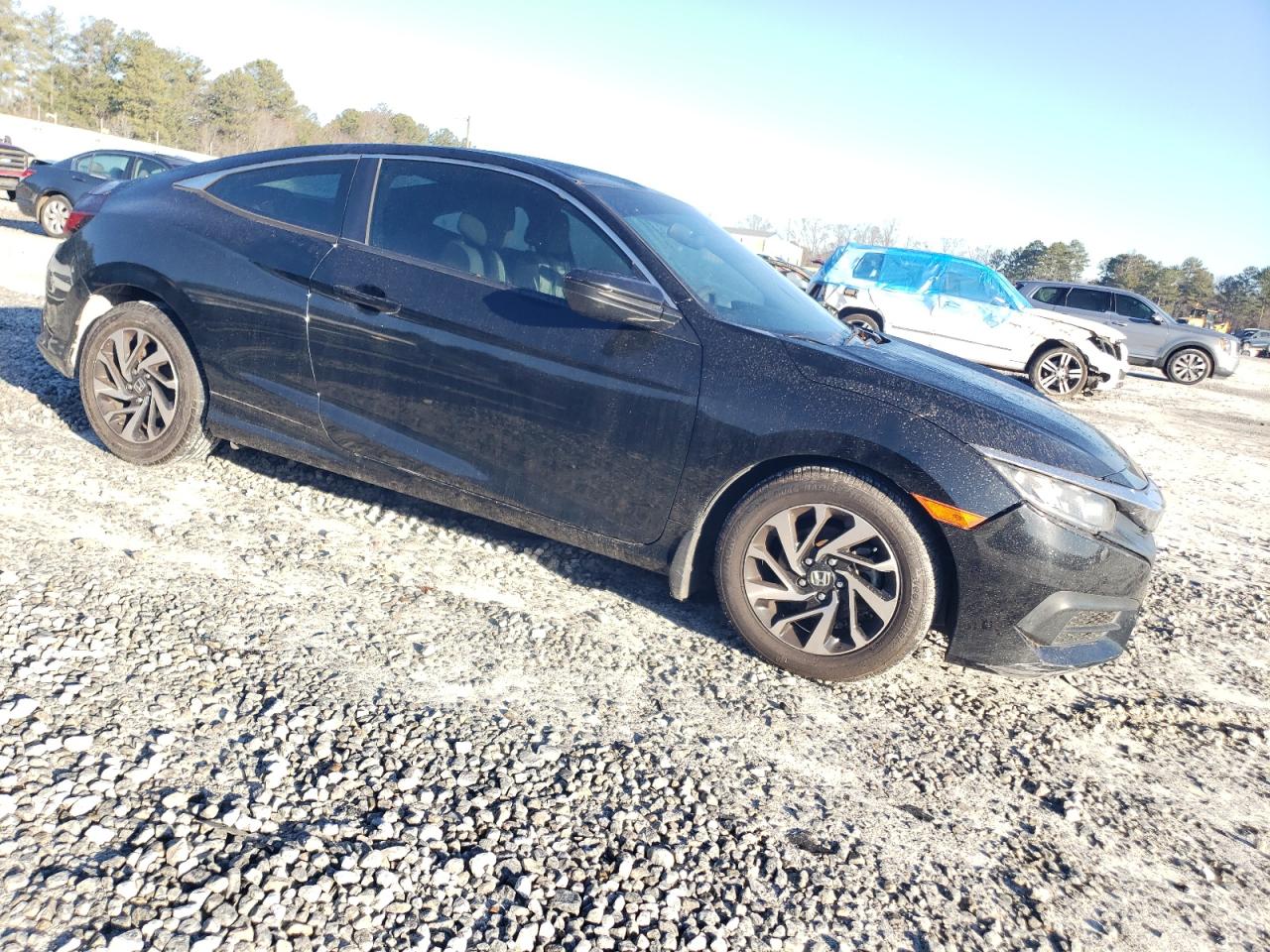 2016 Honda Civic VIN 2HGFC4B56GH316821 Copart auction photo, minor dent/scratches damage thumbnail 4