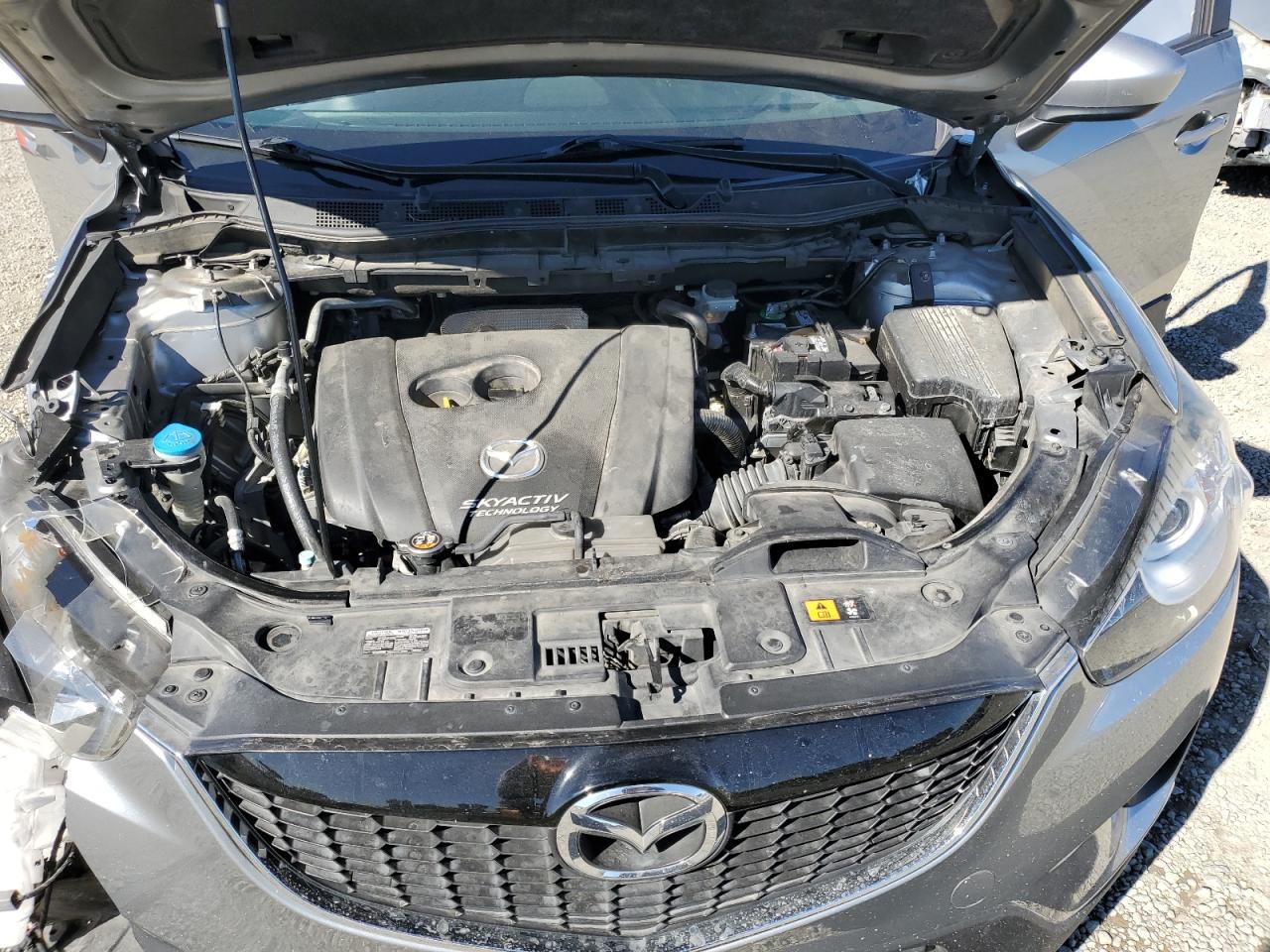 2014 Mazda CX-5 VIN JM3KE2BE5E0346185 Copart auction photo, front end damage thumbnail 12