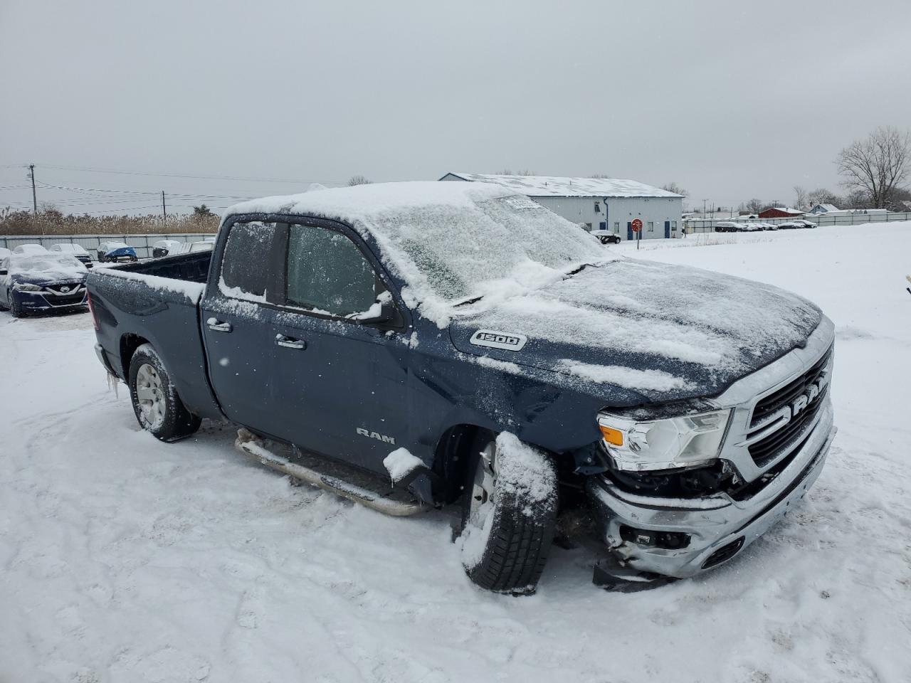 2019 RAM 1500 VIN 1C6RRFBG0KN917768 Copart auction photo, front end / undercarriage damage thumbnail 4