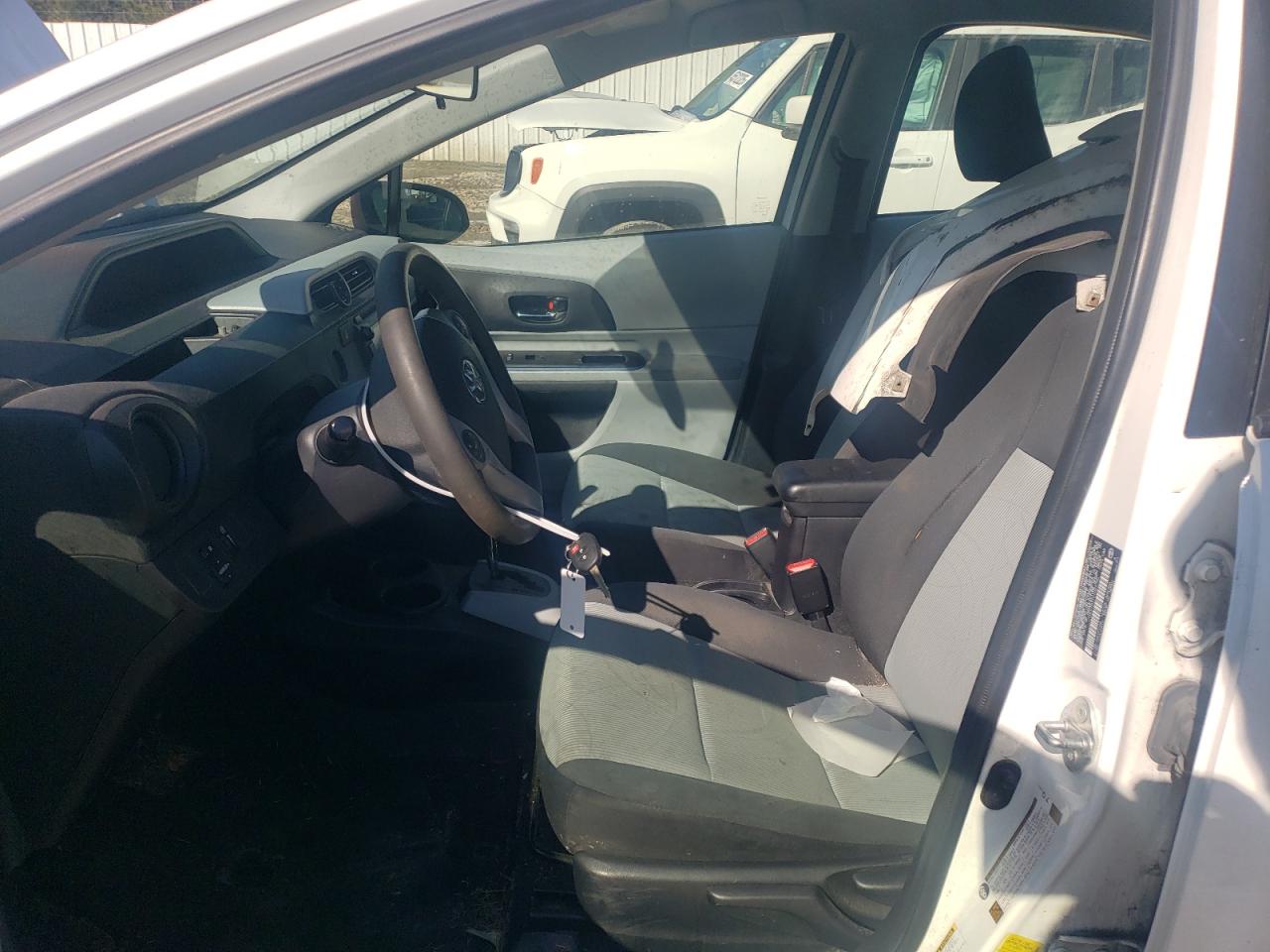 2012 Toyota Prius VIN JTDKDTB31C1027700 Copart auction photo, all over damage thumbnail 7