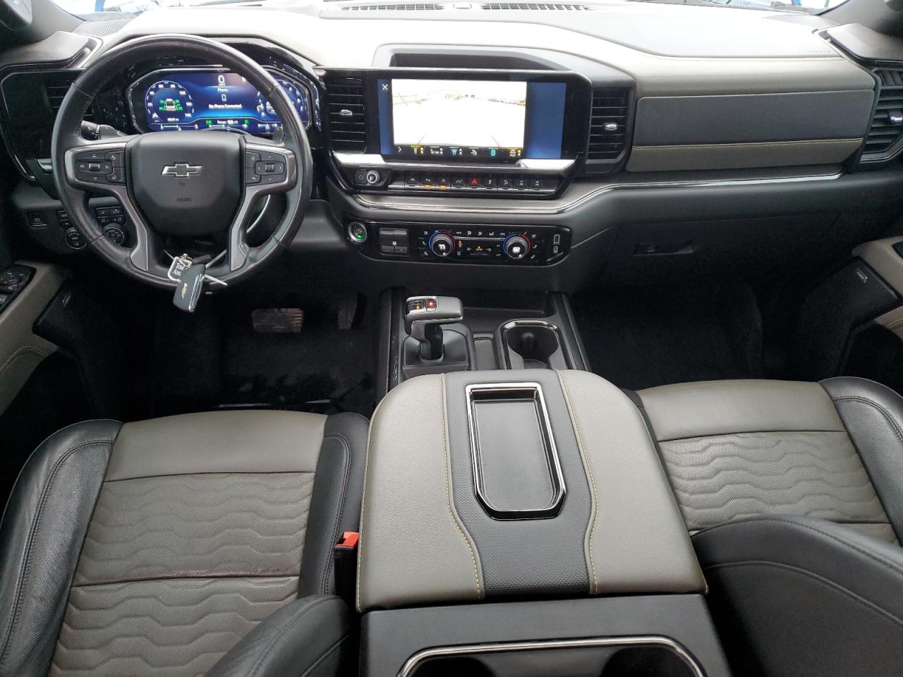 2022 Chevrolet Silverado VIN 3GCUDHEL9NG587146 Copart auction photo, side damage thumbnail 8