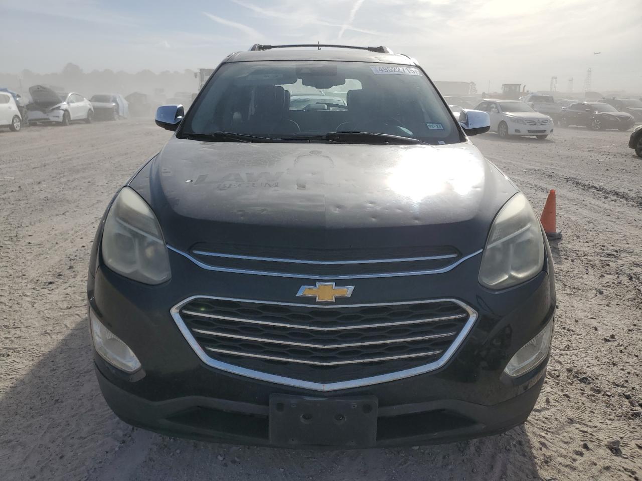 2017 Chevrolet Equinox VIN 2GNALDEK1H6116931 Copart auction photo, rear end / top/roof damage thumbnail 5