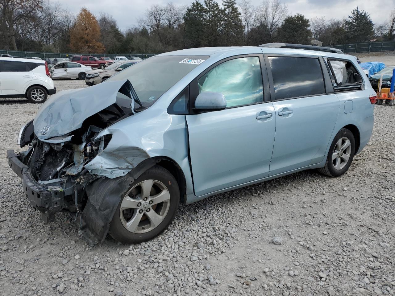 2017 Toyota Sienna VIN 5TDKZ3DCXHS775791