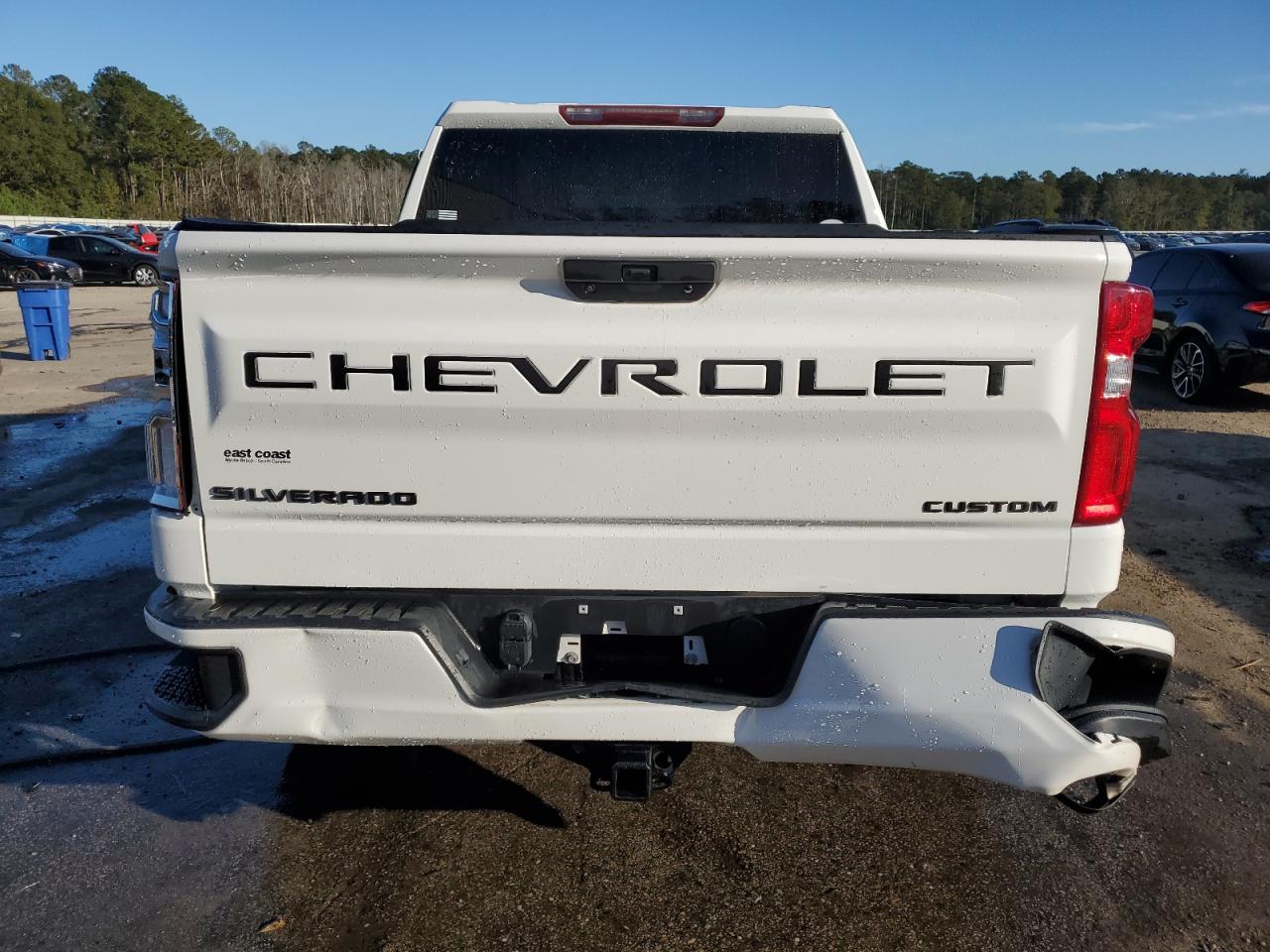 2020 Chevrolet Silverado VIN 3GCPWBEH1LG348834 Copart auction photo, rear end / side damage thumbnail 6