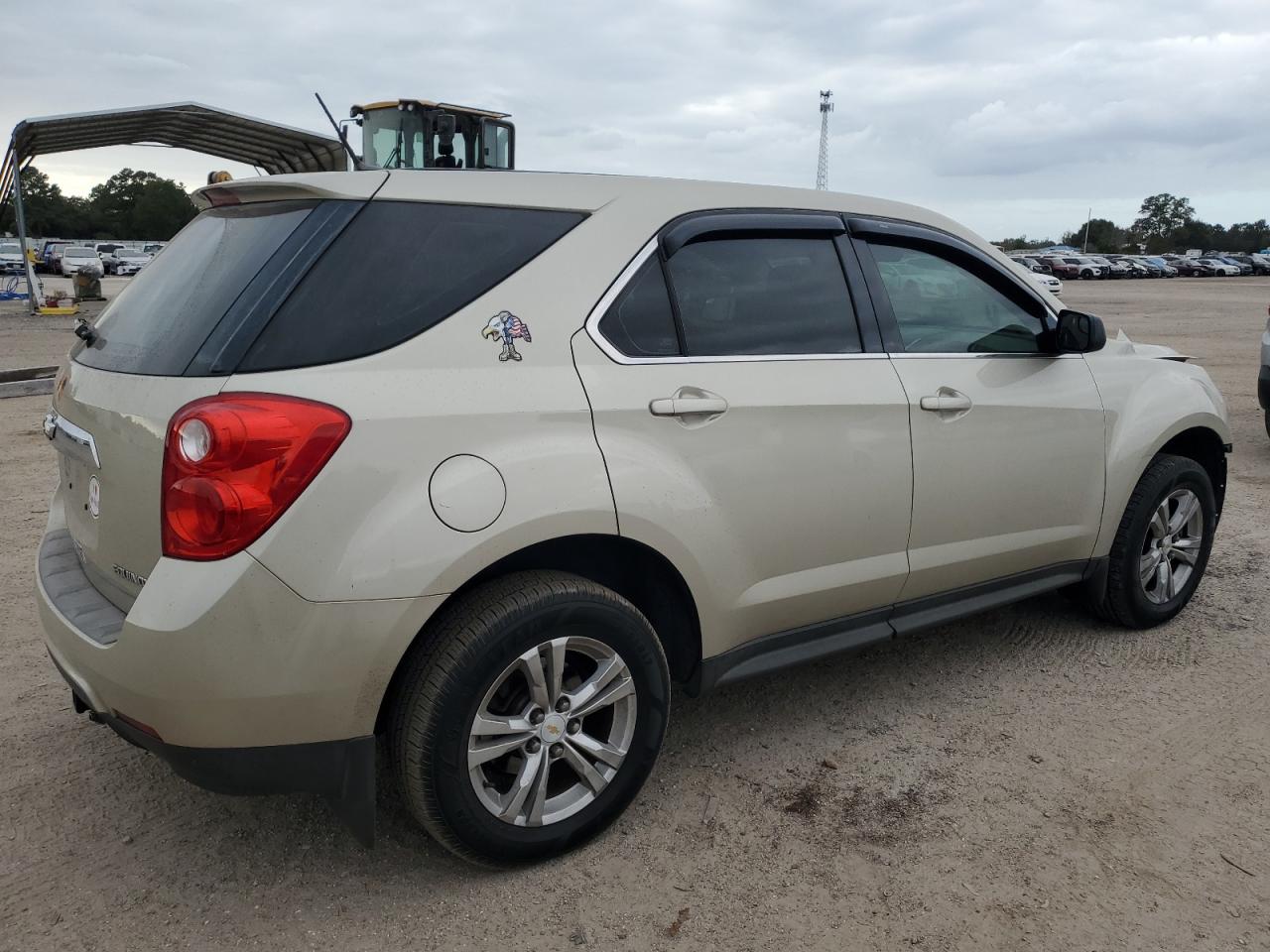 2013 Chevrolet Equinox VIN 2GNALBEK4D1189691 Copart auction photo, front end damage thumbnail 3