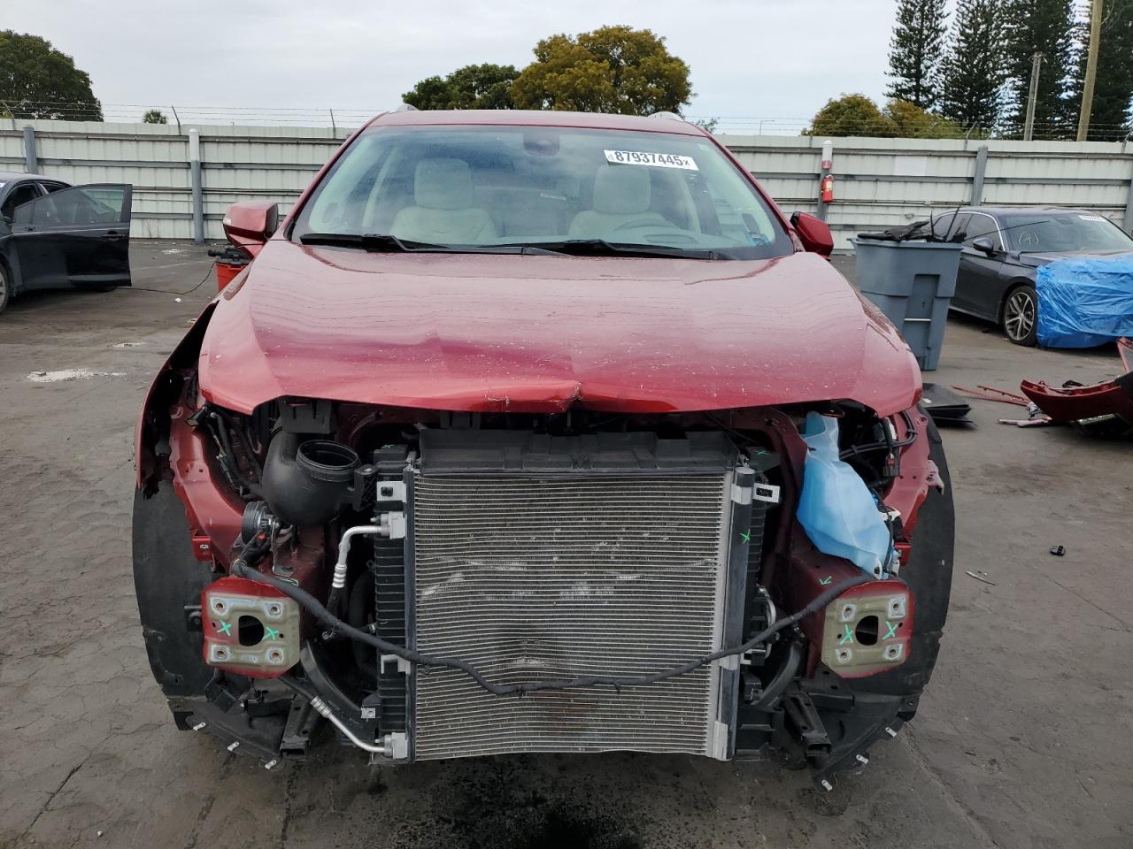 2021 Cadillac XT5 VIN 1GYKNCRS7MZ149310 Copart auction photo, front end damage thumbnail 5