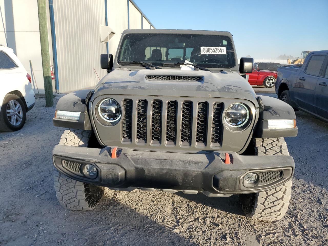 2021 Jeep Gladiator VIN 1C6JJTEG6ML567379 Copart auction photo, rear end damage thumbnail 5