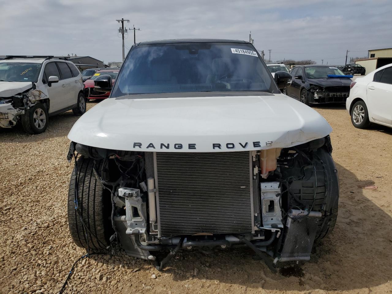 2016 Land Rover Range Rover VIN SALGS3EF9GA296544 Copart auction photo, front end damage thumbnail 5