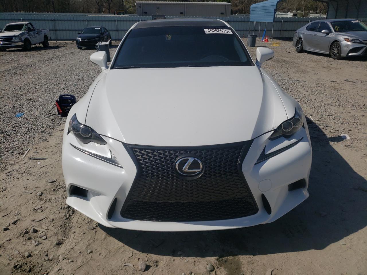 2015 Lexus IS VIN JTHBE1D21F5016083 Copart auction photo, minor dent/scratches damage thumbnail 5