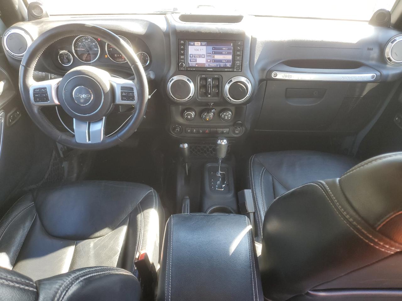 2014 Jeep Wrangler VIN 1C4BJWFG2EL234398 Copart auction photo, side damage thumbnail 8