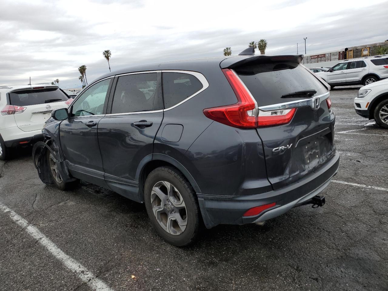 2019 Honda CR-V VIN 7FARW2H83KE000837 Copart auction photo, front end / rear end damage thumbnail 2