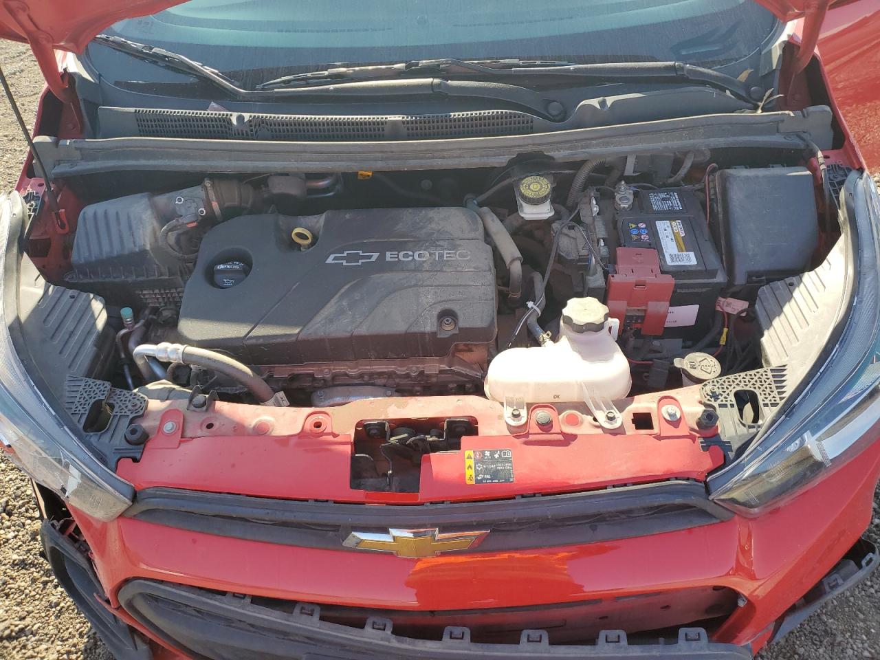 2017 Chevrolet Spark VIN KL8CA6SA7HC738982 Copart auction photo, front end damage thumbnail 13