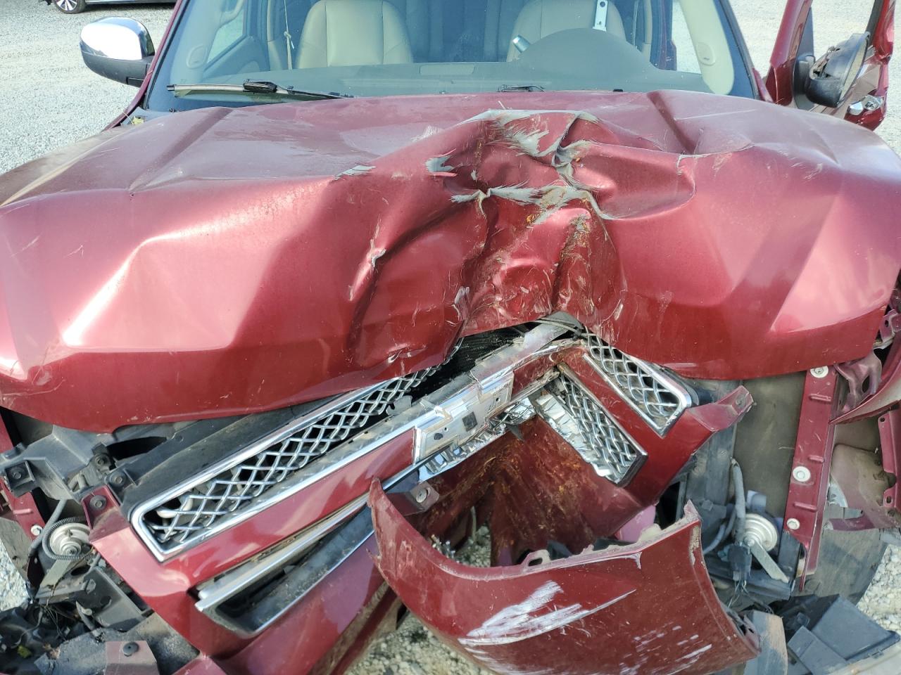 2009 Chevrolet Tahoe VIN 1GNFK33059R130342 Copart auction photo, front end / side damage thumbnail 14