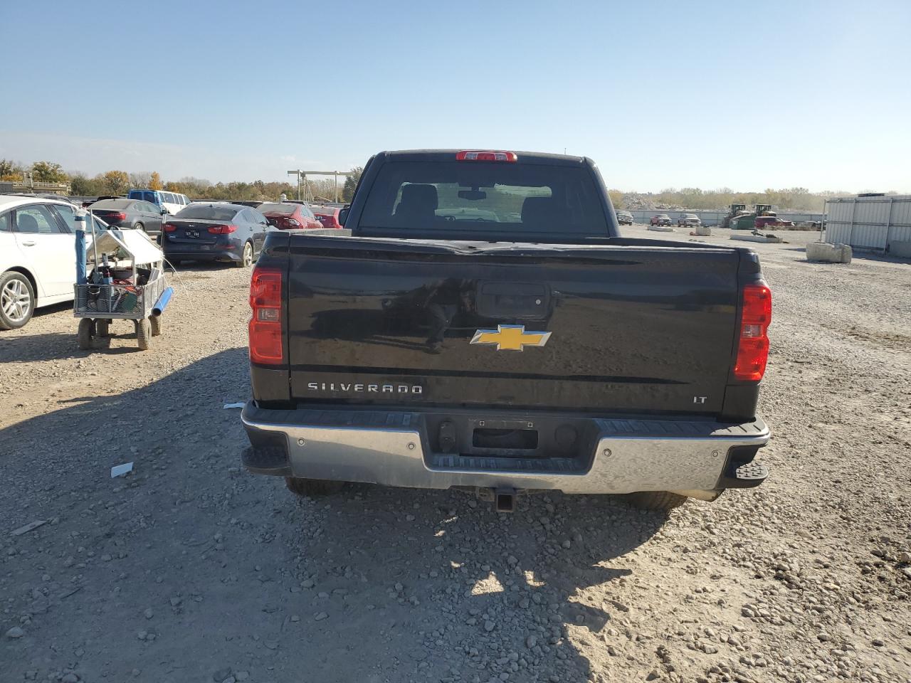 2014 Chevrolet Silverado VIN 1GCVKREC5EZ247945 Copart auction photo, side damage thumbnail 6