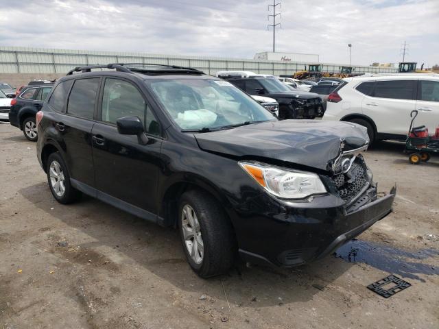 2015 Subaru Forester VIN JF2SJADC1FH496695 Copart auction photo, front end damage thumbnail 4