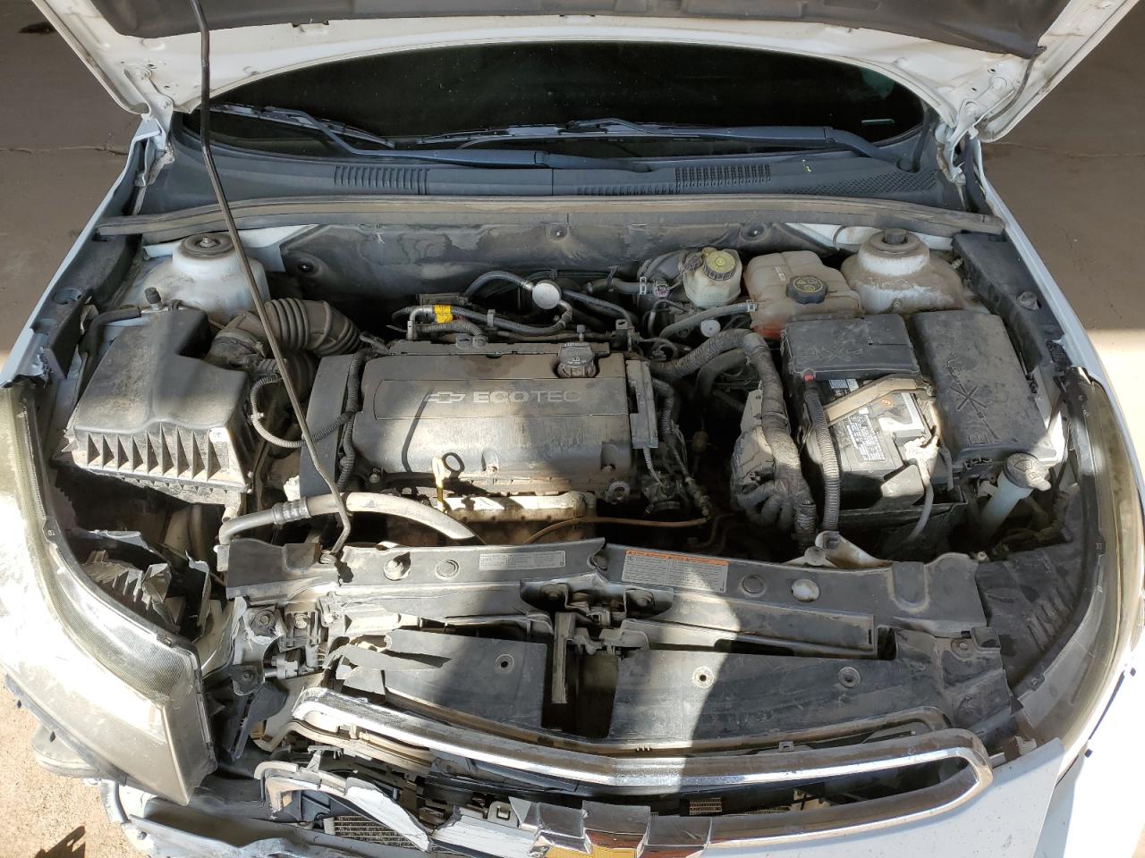 2016 Chevrolet Cruze VIN 1G1PC5SH5G7198025 Copart auction photo, front end / side damage thumbnail 11