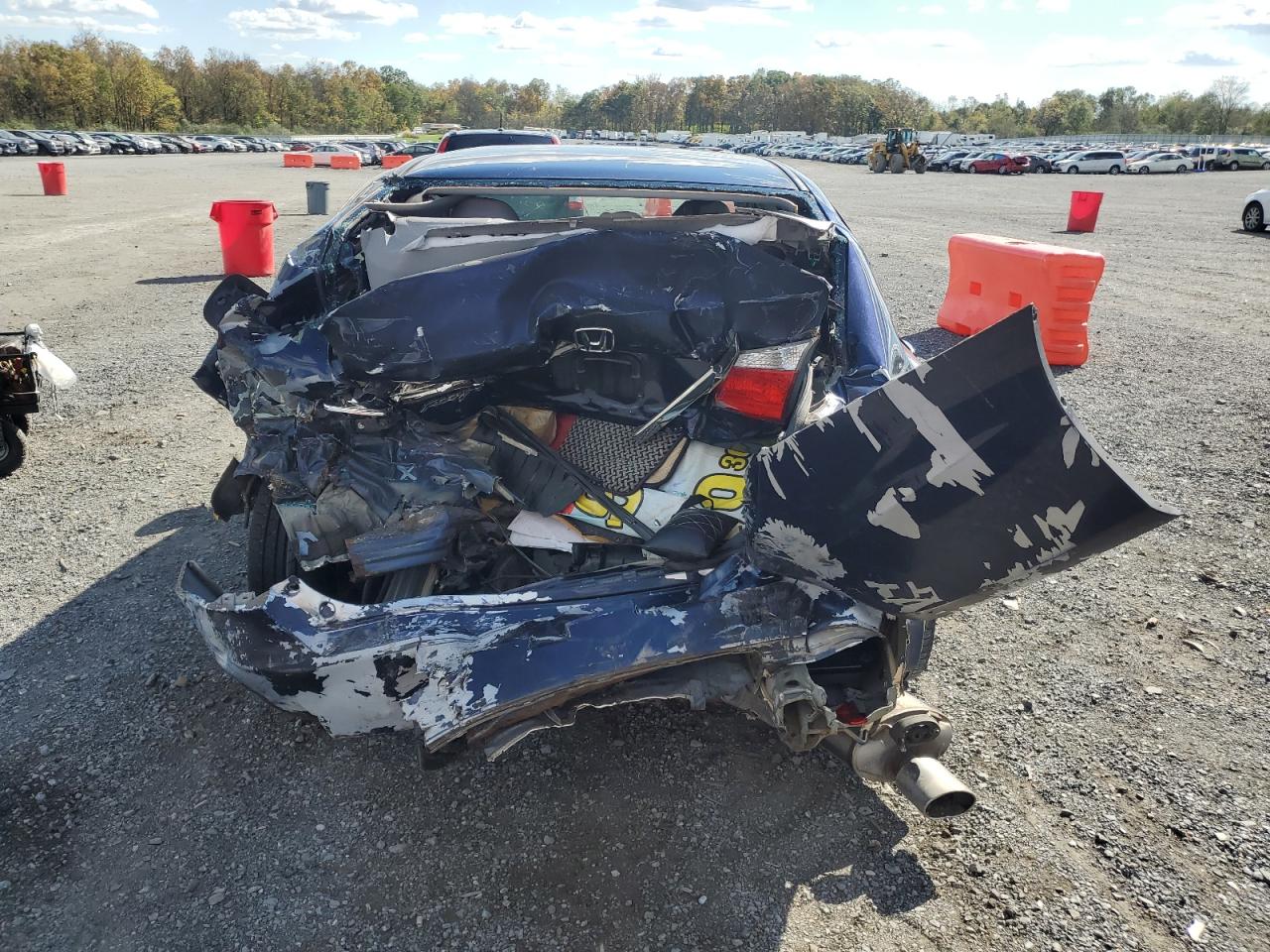 2015 Honda Accord VIN 1HGCR2F37FA090896 Copart auction photo, rear end damage thumbnail 6