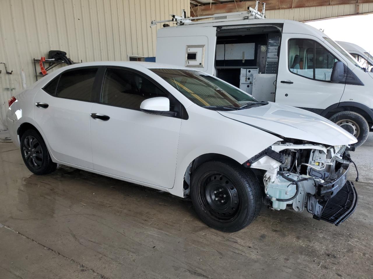 2019 Toyota Corolla VIN 2T1BURHE1KC196041 Copart auction photo, front end damage thumbnail 4