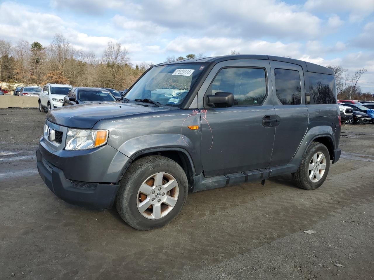 2011 Honda Element VIN 5J6YH2H70BL001752