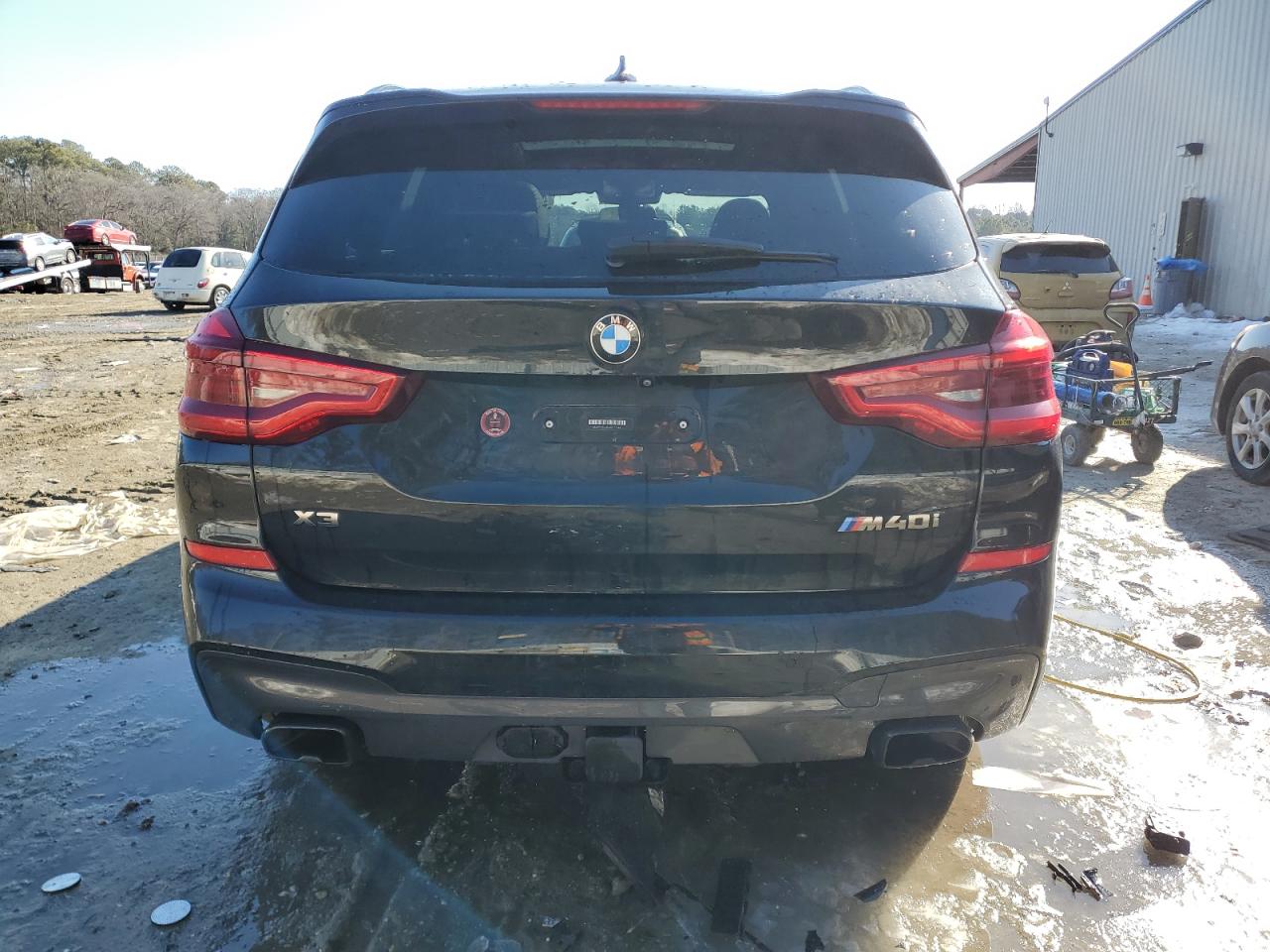 2021 BMW X3 VIN 5UXTY9C03M9F37342 Copart auction photo, front end damage thumbnail 6
