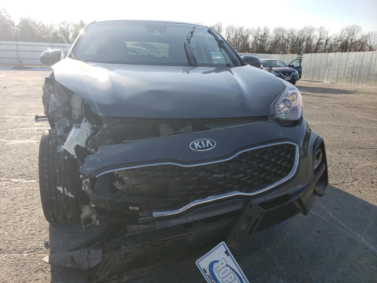 2020 KIA Sportage VIN KNDPMCACXL7737490 Copart auction photo, front end damage thumbnail 5