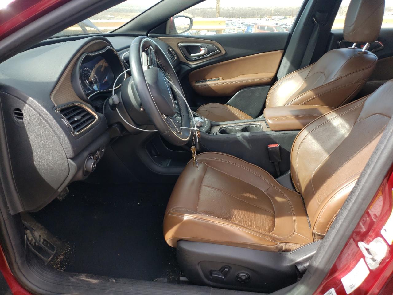 2015 Chrysler 200 VIN 1C3CCCCG5FN726516 Copart auction photo, front end / rear end damage thumbnail 7