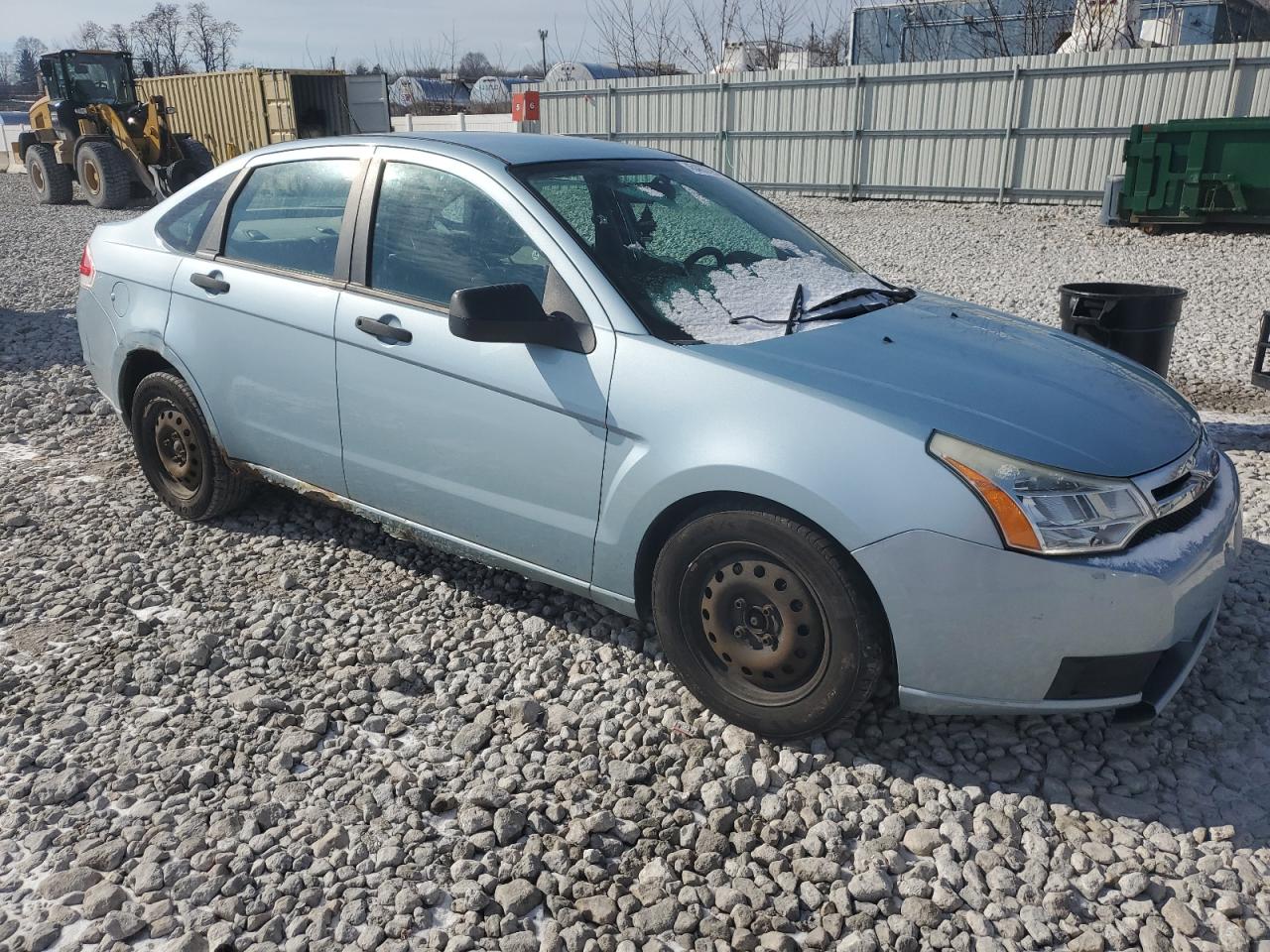 2008 Ford Focus VIN 1FAHP34N98W232052 Copart auction photo, front end / rear end damage thumbnail 4